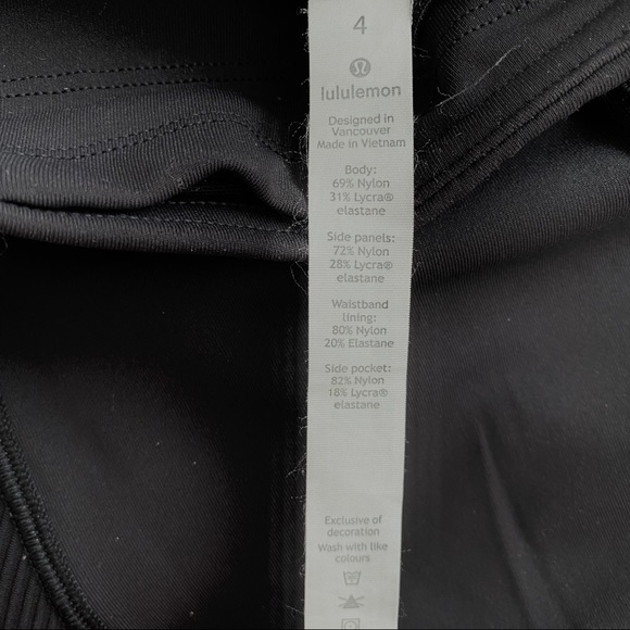 Lululemon leggings | Running Thermal | 7/8 length - Picture 5 of 5